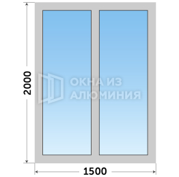 Окно из профиля AL-201